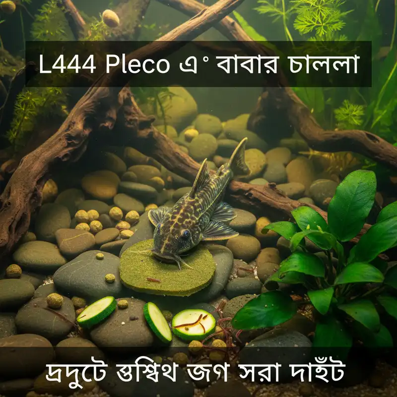 L444 Pleco ডায়েট